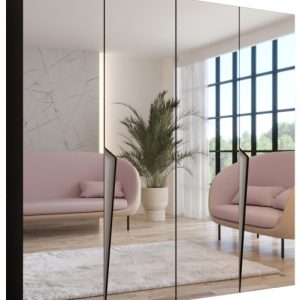 Szafa uchylna z lustrem PIANO 3 200 wys 202 cm Czarny + u Kaszmir 790986 Szafa uchylna z lustrem PIANO 3 200 wys 202 cm Czarny + u Kaszmir 790986