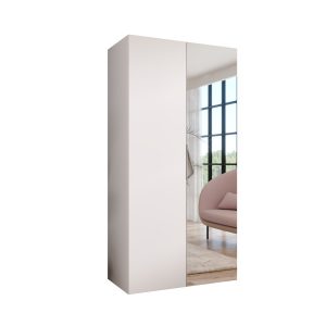 Szafa uchylna z lustrem SANDI 2 100 wys 202 cm Biały + u Kaszmir 791124 Szafa uchylna z lustrem SANDI 2 100 wys 202 cm Biały + u Kaszmir 791124