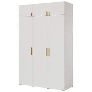 Szafa uchylna z nadstawką Napoli 3D 150 Biała 785194 Szafa uchylna z nadstawką Napoli 3D 150 Biała 785194