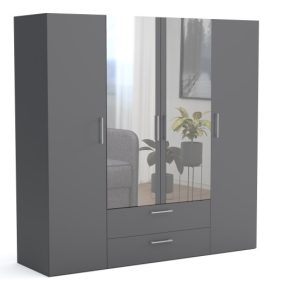 Szafa Wimbledon 200cm Antracyt 563357 Szafa Wimbledon 200cm Antracyt 563357