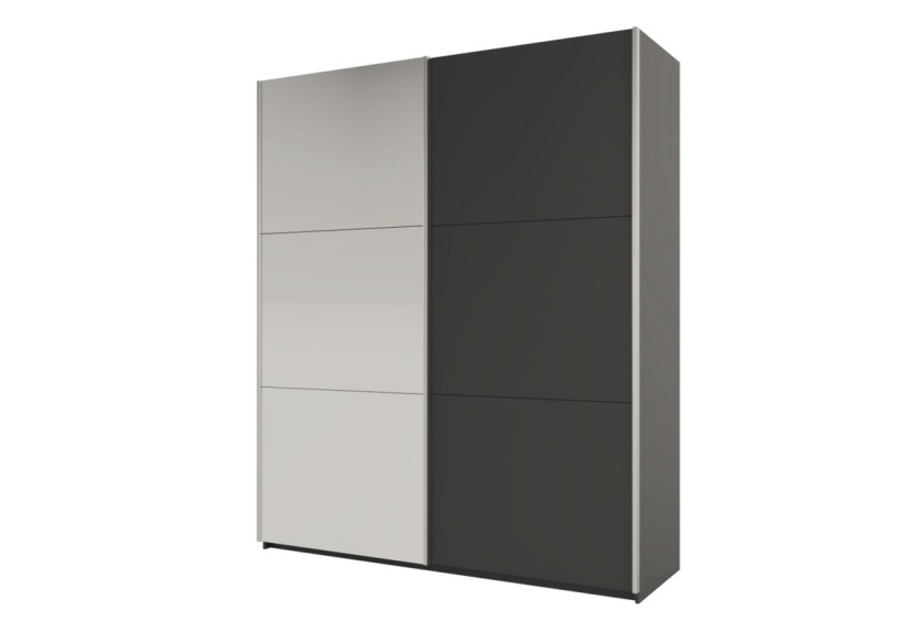 Szafa wysoka z lustrem SADAR 200 w kolorze grafit 330312