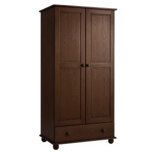 Szafa z drążkiem 80 Classic drewniana, kolor orzech 770485 Szafa z drążkiem 80 Classic drewniana, kolor orzech 770485