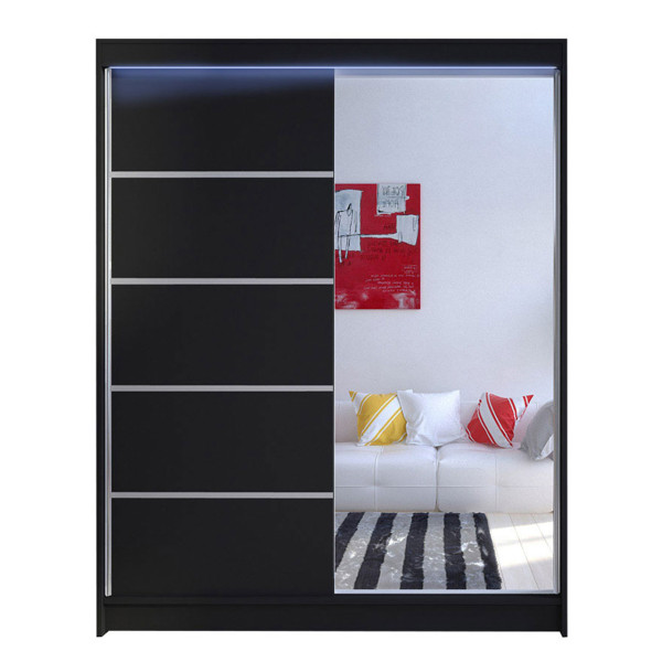 Szafa z drzwiami przesuwnymi Camino III z oświetleniem RGB 72318