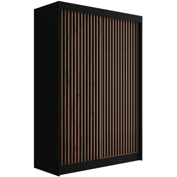 Szafa z drzwiami przesuwnymi i lamelami VILANv2 100 x 215 cm 527005