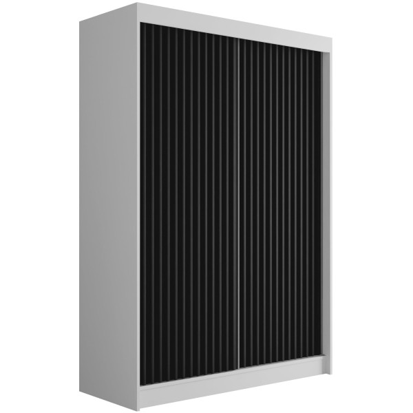 Szafa z drzwiami przesuwnymi i lamelami VILANv2 150 x 215 cm 526991