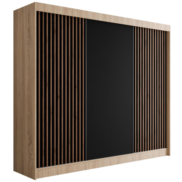 Szafa z drzwiami przesuwnymi i lamelami VILANv2 250 x 215 cm 526989