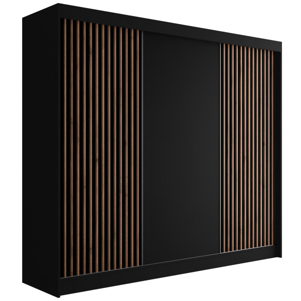 Szafa z drzwiami przesuwnymi i lamelami VILANv2 250 x 215 cm 527000