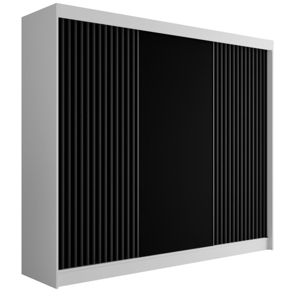 Szafa z drzwiami przesuwnymi i lamelami VILANv2 250 x 215 cm 526968