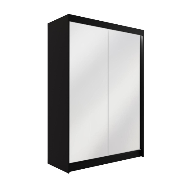Szafa z drzwiami przesuwnymi i LED AMOHA 120 x 215 cm 140334