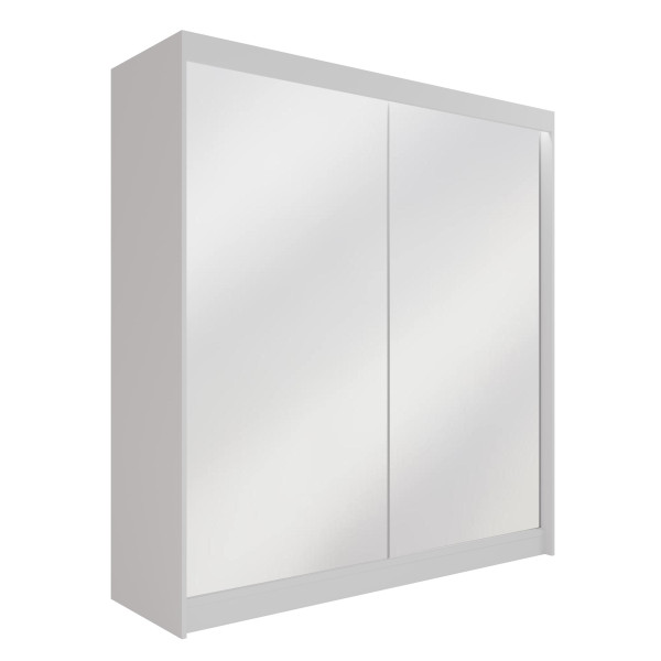 Szafa z drzwiami przesuwnymi i LED AMOHA 200 x 215 cm 140504