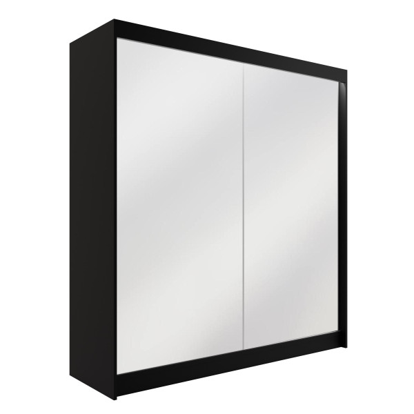 Szafa z drzwiami przesuwnymi i LED AMOHA 200 x 215 cm 140657