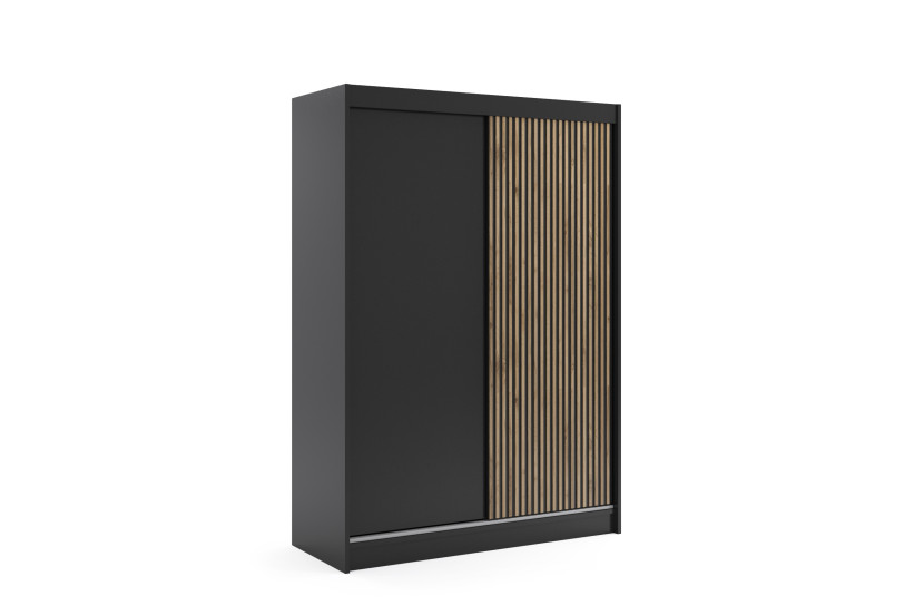 Szafa z drzwiami przesuwnymi i LED VILAN 150 x 215 cm 142219