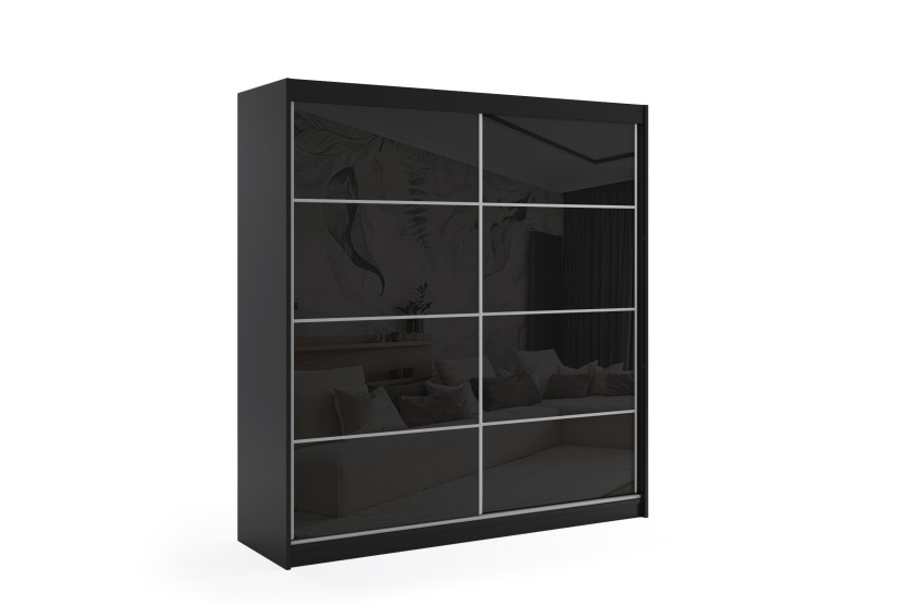 Szafa z drzwiami przesuwnymi Lacobel 200 x 200 - VIVONA 459972