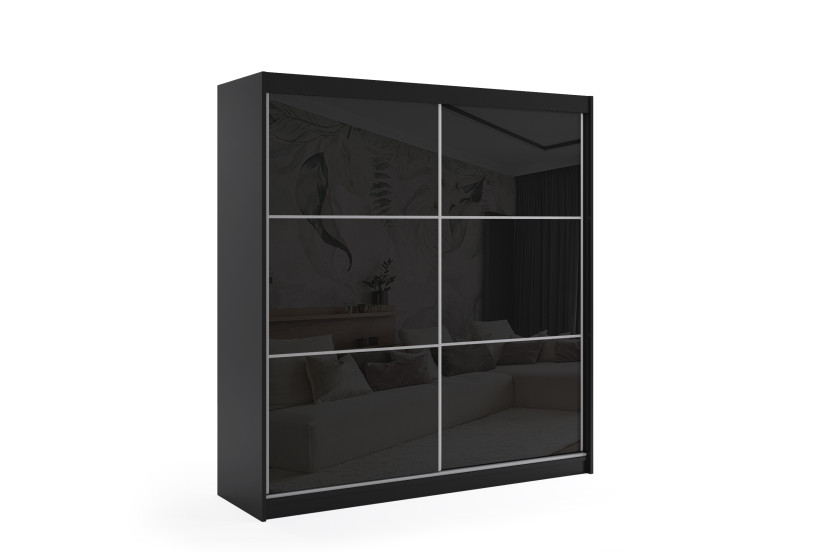 Szafa z drzwiami przesuwnymi Lacobel 200 x 200 - VIVONA 461532