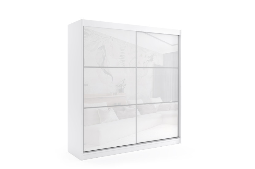 Szafa z drzwiami przesuwnymi Lacobel 200 x 200 - VIVONA 461540