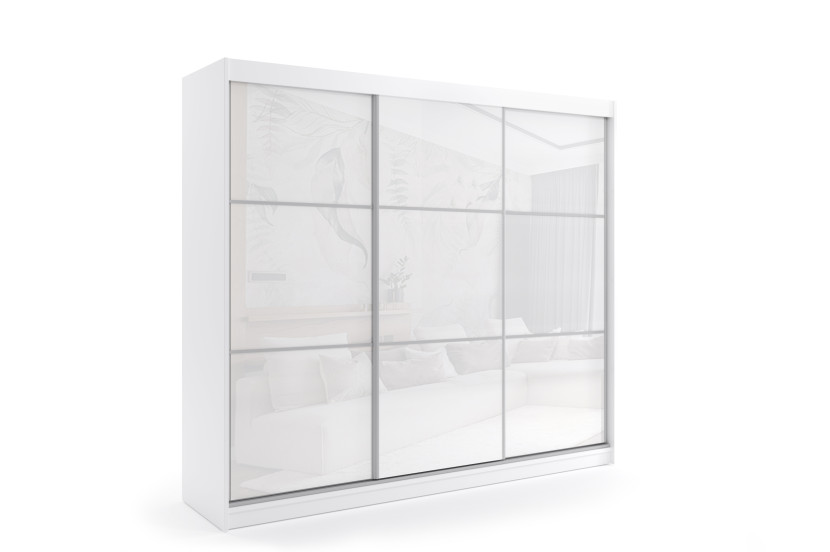 Szafa z drzwiami przesuwnymi Lacobel 240 x 200 - VIVONA 461526