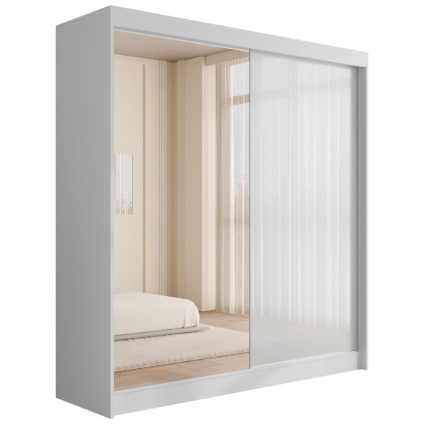 Szafa z drzwiami przesuwnymi VESLI 200 x 215 cm 142279