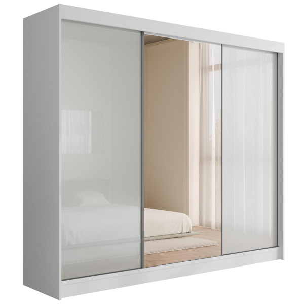 Szafa z drzwiami przesuwnymi VESLI 250 x 215 cm 142262