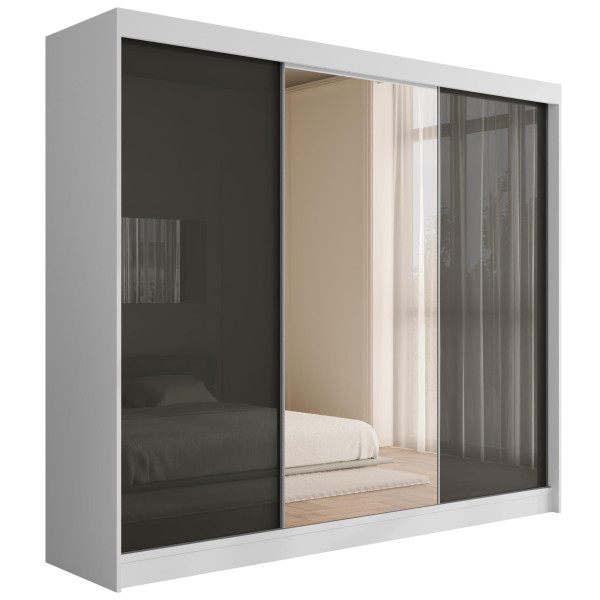 Szafa z drzwiami przesuwnymi VESLI 250 x 215 cm 142292