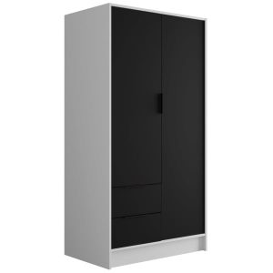 Szafa z drzwiami skrzydłowymi KOLIN 100 x 200 cm 487764 Szafa z drzwiami skrzydłowymi KOLIN 100 x 200 cm 487764