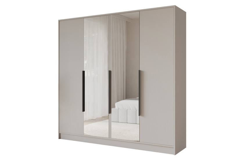 Szafa z drzwiami skrzydłowymi LUSSO 200 x 200 cm 850796