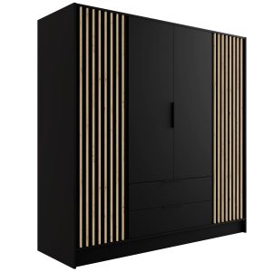 Szafa z drzwiami skrzydłowymi NELIA 200 x 200 cm 434873 Szafa z drzwiami skrzydłowymi NELIA 200 x 200 cm 434873