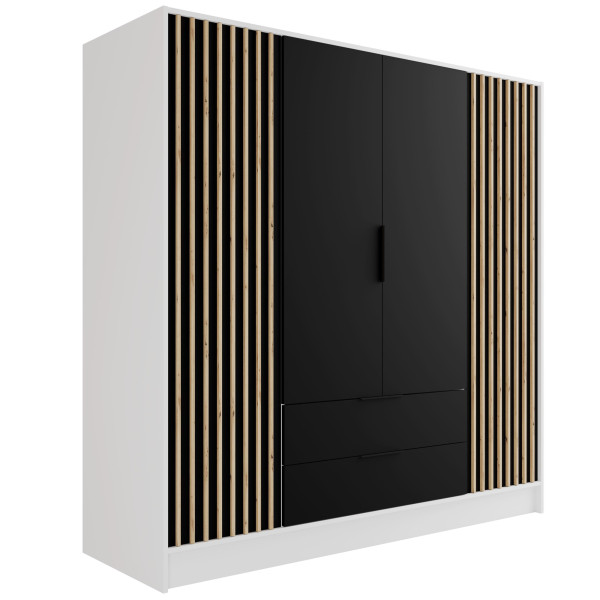 Szafa z drzwiami skrzydłowymi NELIA 200 x 200 cm 434882