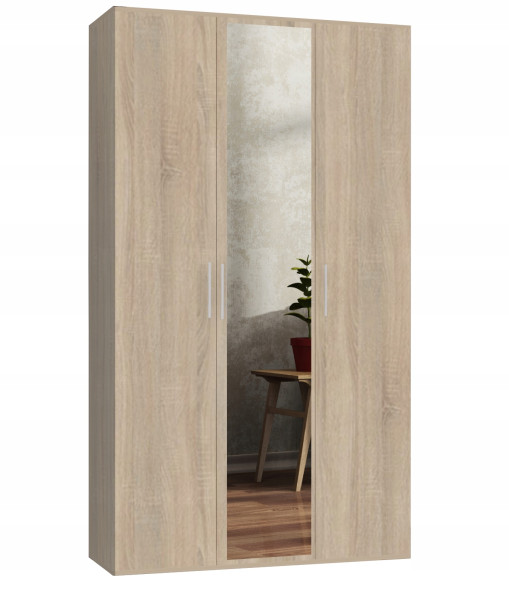 Szafa z drzwiami uchylnymi BONNIE 120 cm Sonoma 368310