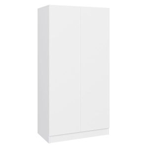 Szafa z drzwiami uchylnymi CLASSIC- biała 90 cm dwudrzwiowa 353936 Szafa z drzwiami uchylnymi CLASSIC- biała 90 cm dwudrzwiowa 353936