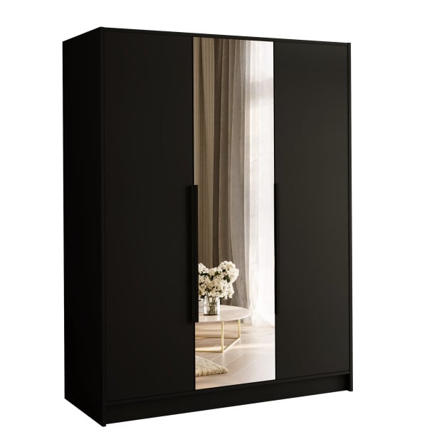 Szafa z lustrem 150 cm do garderoby LESTO 813154
