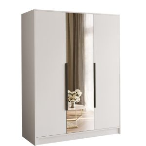 Szafa z lustrem 150 cm do przedpokoju LESTO kaszmir 813155