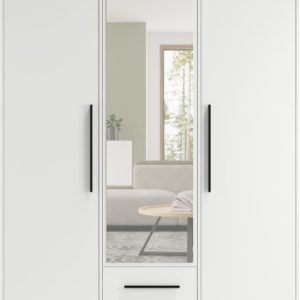 Szafa z lustrem 150 cm do sypialni MAXIDO 787715