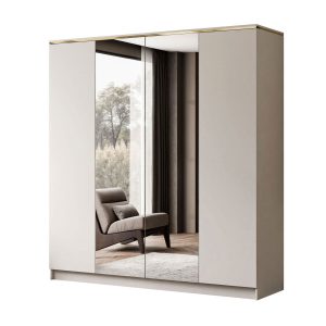 Szafa z lustrem AURORA 4D KASZMIR+push 358910 Szafa z lustrem AURORA 4D KASZMIR+push 358910
