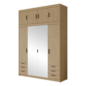 Szafa z lustrem Elena 4D6S + nadstawka 863802 Szafa z lustrem Elena 4D6S + nadstawka 863802