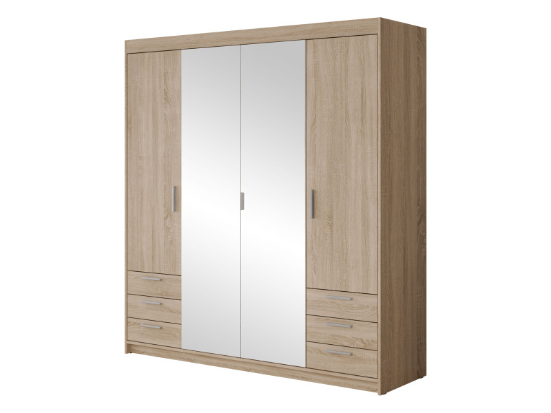 Szafa z lustrem Elena 4D6S 526902