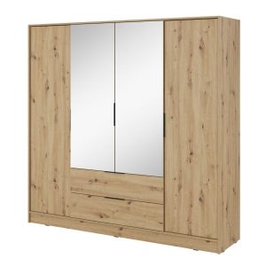Szafa z lustrem ELLY – Dąb Artisan 684966 Szafa z lustrem ELLY – Dąb Artisan 684966