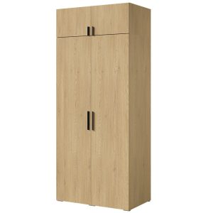 Szafa z nadstawką Napoli 2D 100 Dąb Cremona 785183