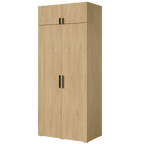 Szafa z nadstawką Napoli 2D 100 Dąb Cremona 785183