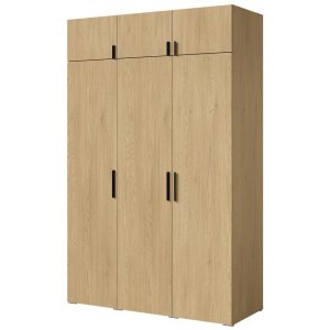Szafa z nadstawką Napoli 3D 150 Dąb Cremona 785178