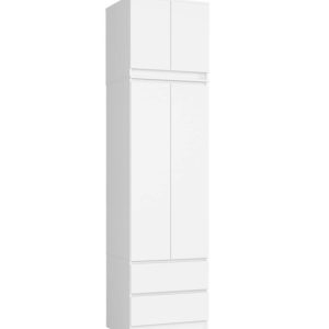 Szafa Z Nadstawką S60 2D 2Sz Clp Pk Biały 728005 Szafa Z Nadstawką S60 2D 2Sz Clp Pk Biały 728005