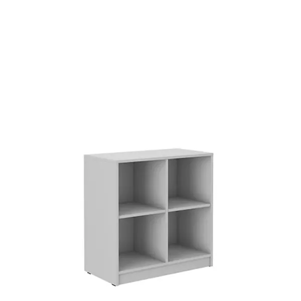 Szafka 80 cm z półkami MULL szary 1102012