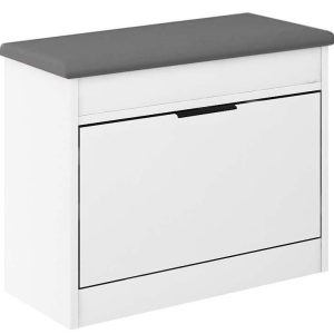 Szafka Alaska 11 Biały/Szary/K 64X28X55 Cm – Biały Mat, Eko-Skóra – Szary 943644 Szafka Alaska 11 Biały/Szary/K 64X28X55 Cm – Biały Mat, Eko-Skóra – Szary 943644