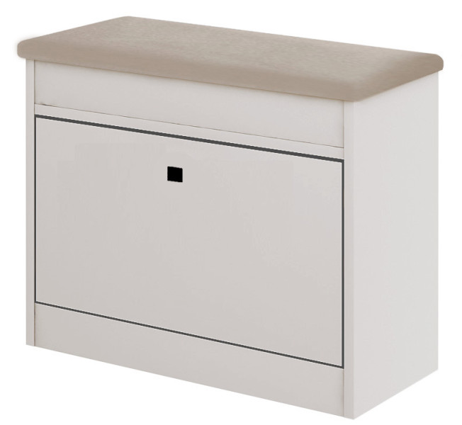 Szafka Alaska 11 Kaszmir/Beż/G 64X28X55 Cm - Kaszmir, Welur - Beż 943654