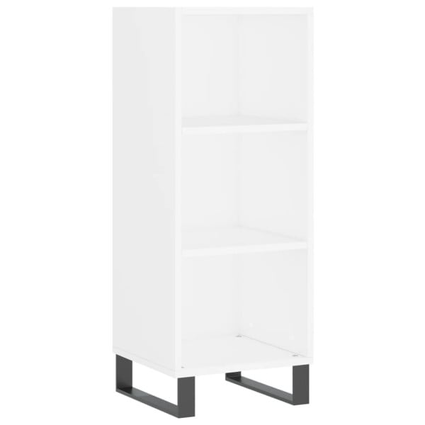Szafka Biała 34.5x32.5x90 cm do Salonu Pokoju Sypialni 740229