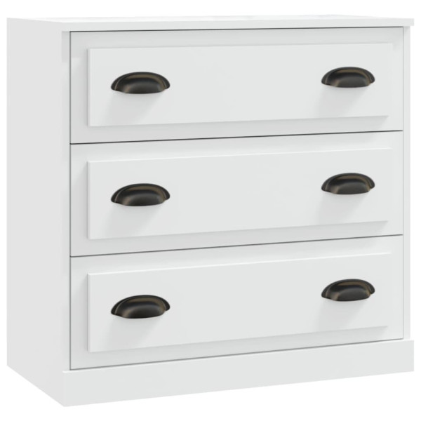 Szafka Biała 70x35.5x67.5 cm do Salonu Pokoju Sypialni 769666