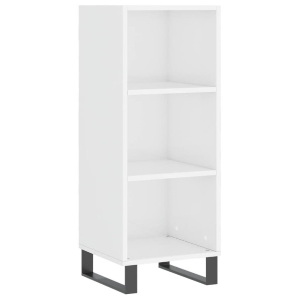 Szafka Biała Połysk 34.5x32.5x90 cm do Salonu Pokoju Sypialni 740236
