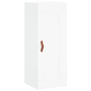 Szafka Biała z Drzwiami 34.5x34x90 cm do Salonu Pokoju Sypialni 769593 Szafka Biała z Drzwiami 34.5x34x90 cm do Salonu Pokoju Sypialni 769593