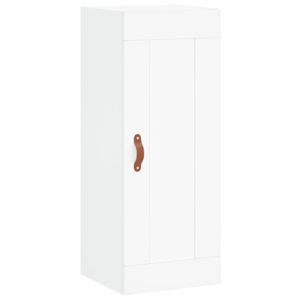 Szafka Biała z Drzwiami 34.5x34x90 cm do Salonu Pokoju Sypialni 769593