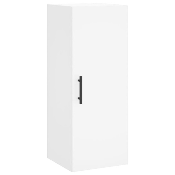 Szafka Biała z Drzwiami 34.5x34x90 cm do Salonu Pokoju Sypialni 740478
