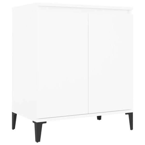 Szafka Biała z Drzwiami 60x35x70 cm do Salonu Pokoju Sypialni 766556